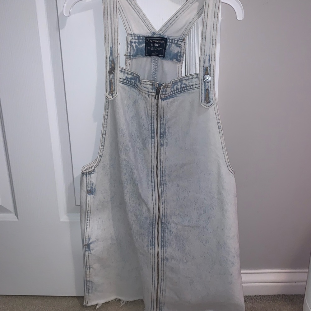 Abercrombie denim overall dress